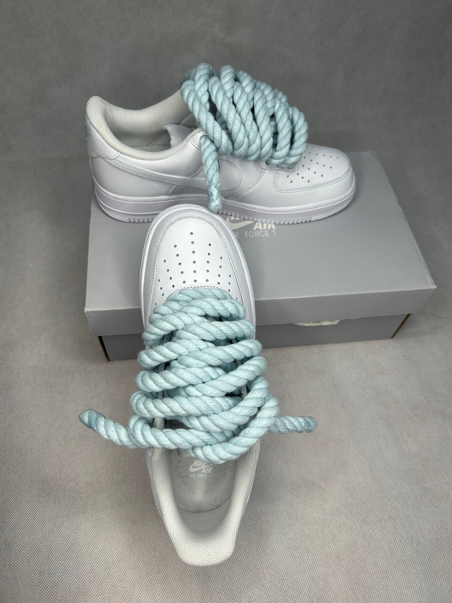Lacets Corde AF1 Bleu Ciel