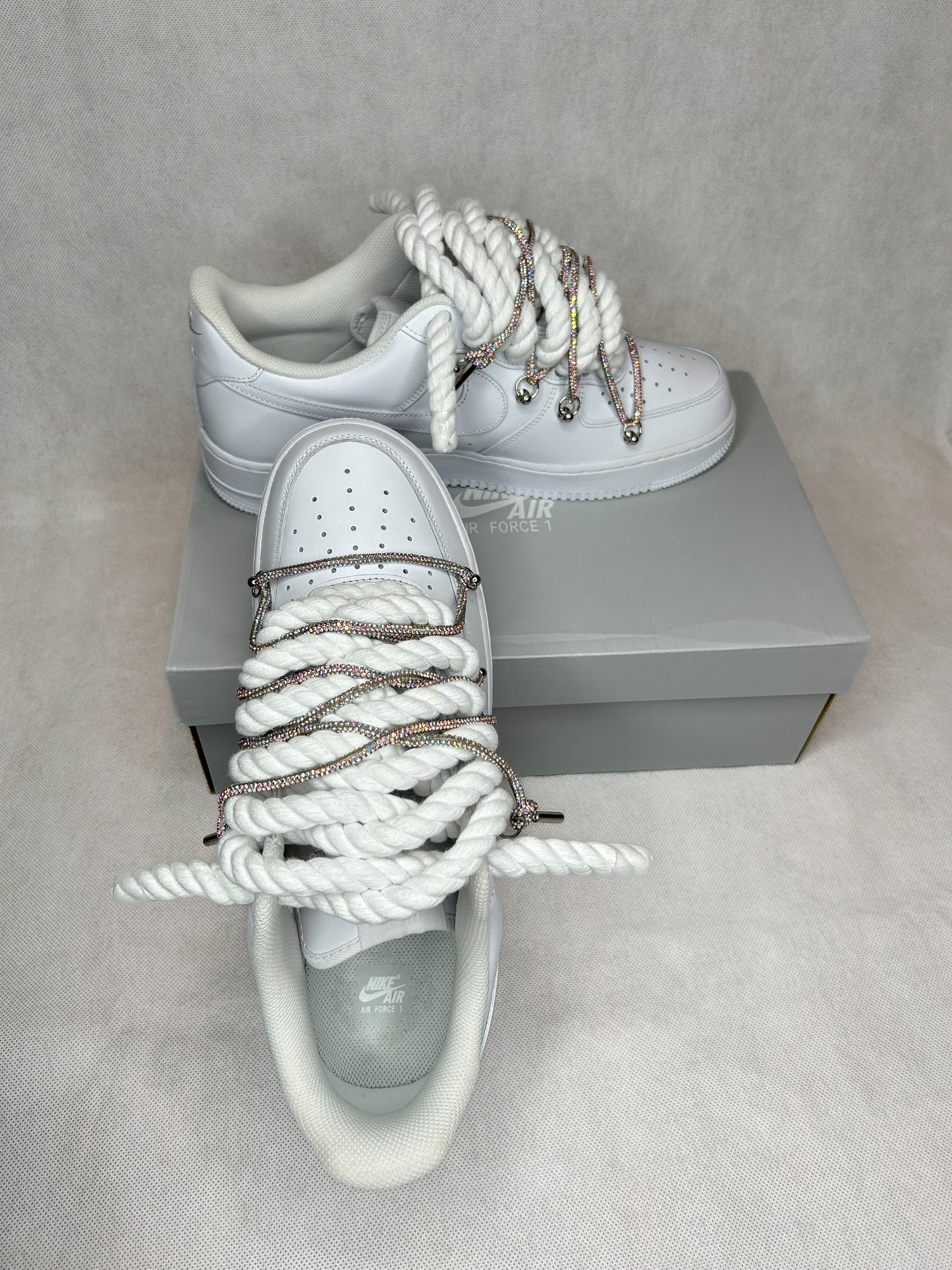 Lacets Corde AF1 Captan Blanc Cassé