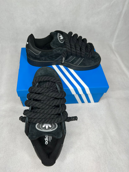 Lacets en corde Adidas Campus 00s noirs