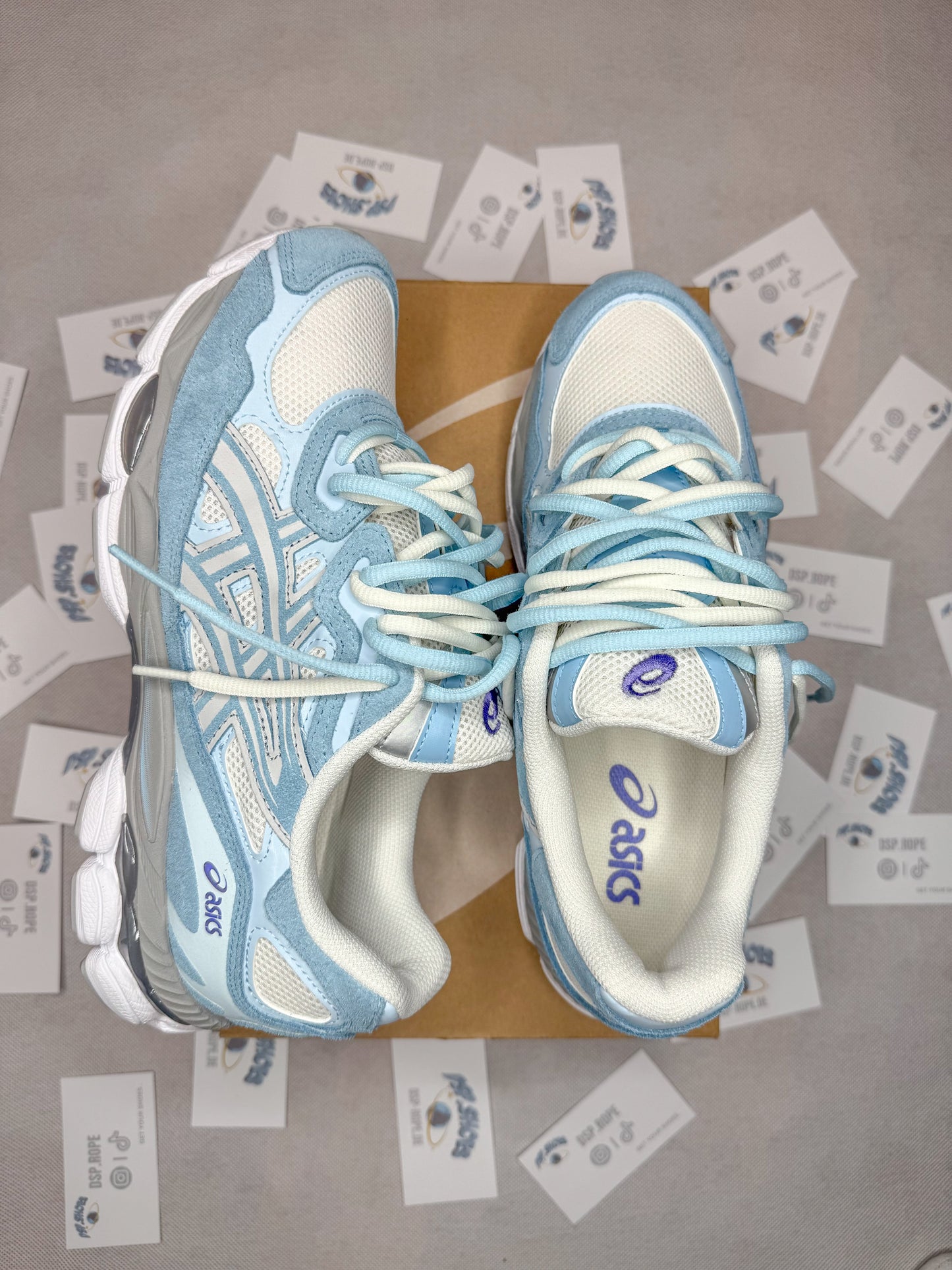 ASICS GEL NYC CREAM ARCTIC SKY