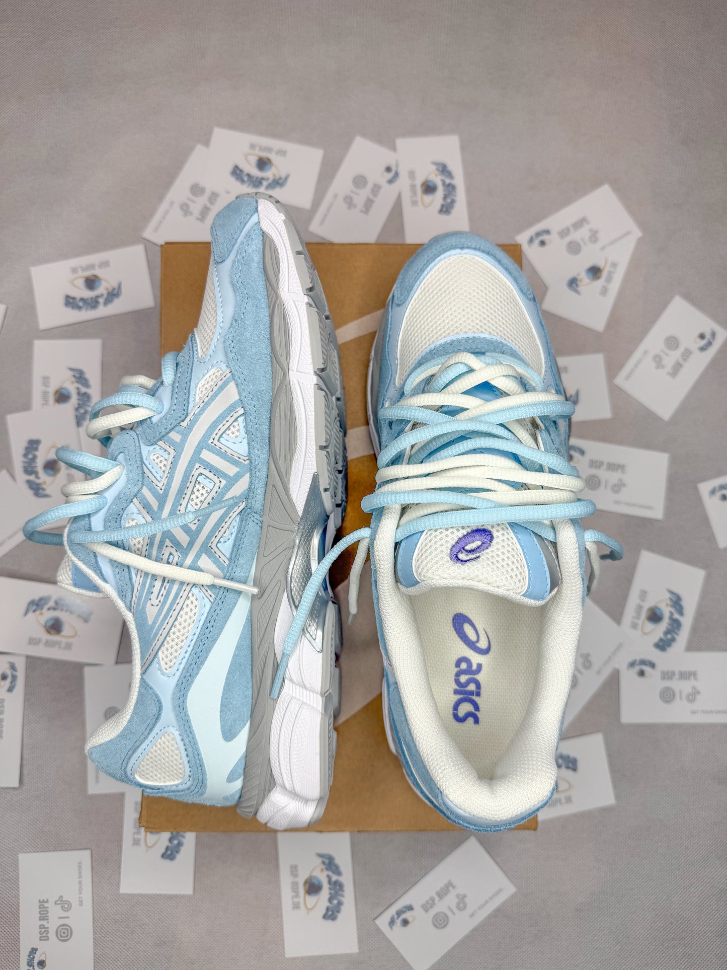 ASICS GEL NYC CREAM ARCTIC SKY