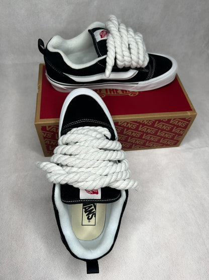 Vans Knu Skool Rope Laces white