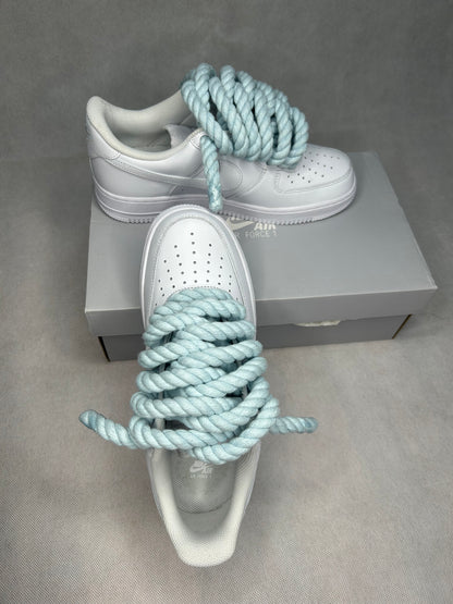 Lacets Corde AF1 Bleu Ciel