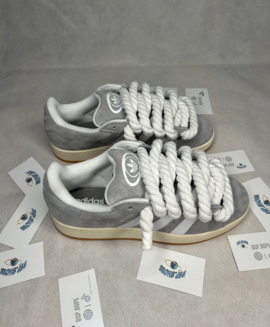 Gray Adidas Campus 00s Rope Laces