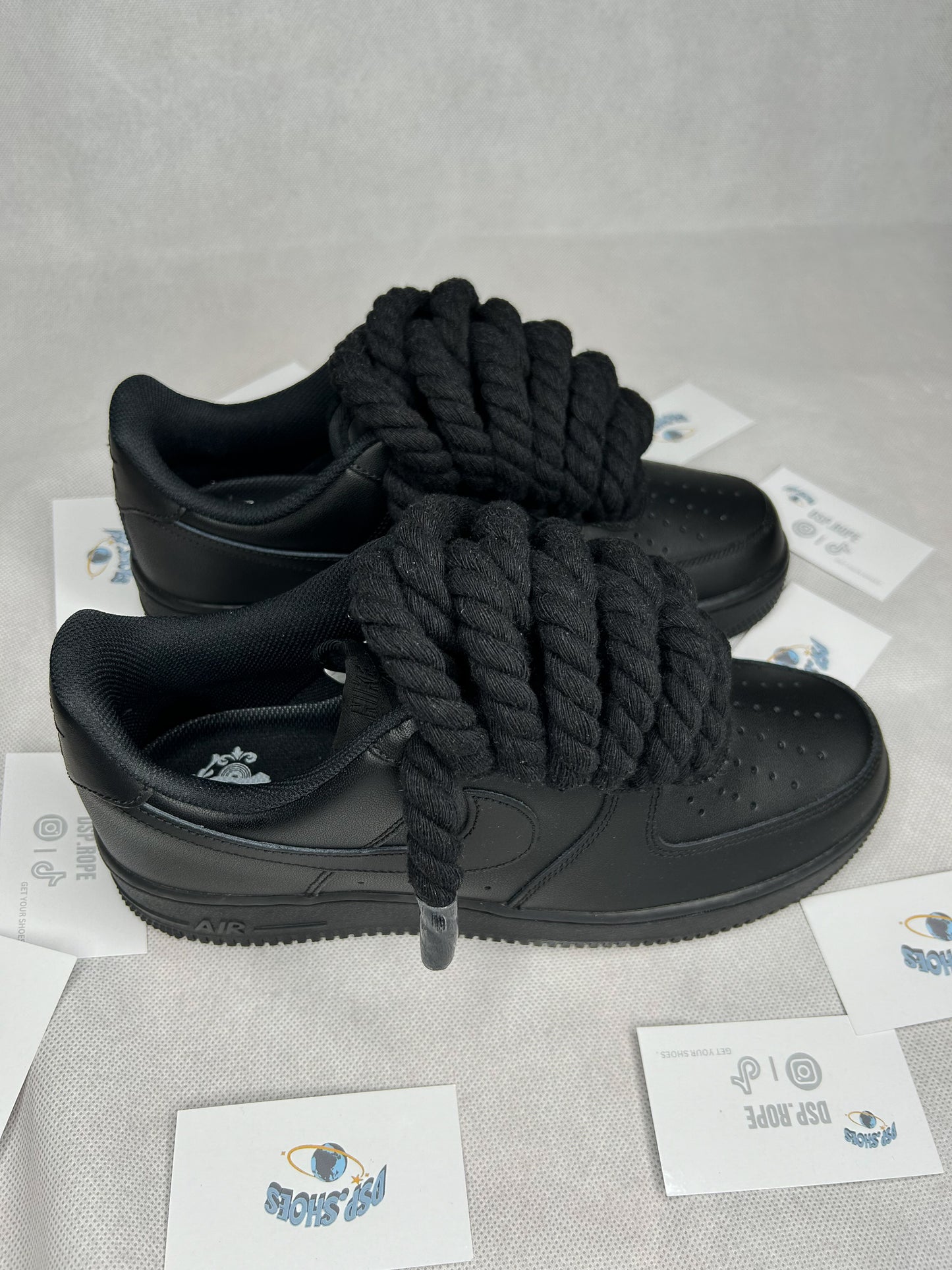 AF1 Rope Laces All Black